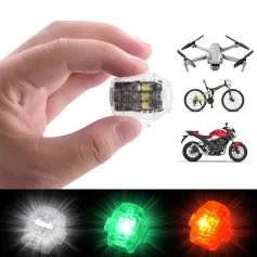 Gece Uçan LED El Feneri Uyarı Sinyal Lambası Çarpışma Önleyici Strobe Flaşör DJI Mini 3 PRO / Mini 2 / AIR 2S / DJI AVATA / FIMI X8 SE / FIMI X8 MINI Drone için