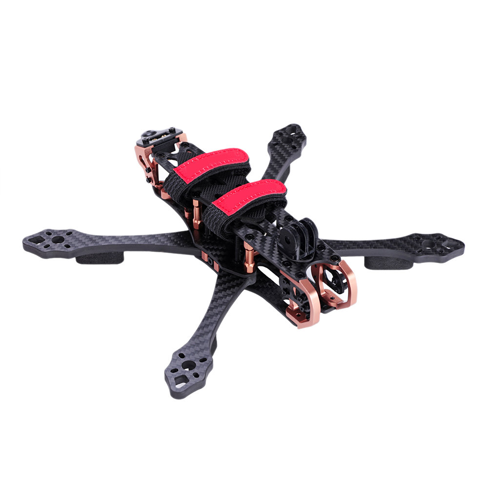 LS220 220mm Wheelbase 5 Inch T700 Carbon Fiber Frame Kit Compatible with DJI O3 WalkSnail Nebula Aurora Vista Air Unit RC FPV Racing Drone