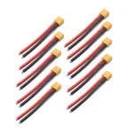 10Pcs 10cm 12AWG XT60 Male Female Plug Connector Power Cable