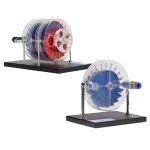 STARPOWER QX-M-ZQLJ-03/QX-M-ZQLJ-02 Single-stage/Multi-stage Steam Turbine Model Physics Experiment Science Discovery Production Invention Gift Collection Toys