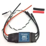 QX-Motor 40A Brushless ESC 2-6S No BEC / 3-4S With 5V 5A BEC for RC Airplane Fixed Wing