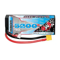 Gaoneng GNB 11.1V 5200mAh 90C 3S LiPO Battery XT60/XT90 Plug for RC Drone