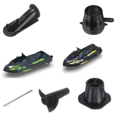 UDIRC UDI023/UDI023PRO INKFISH RC Boat Parts for Turbojet Main Part/Tail Rudder/Propeller/Drive Shaft Vehicles Models Accessories