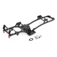 Carbon Fiber LCG Chassis Kit Frame Rails for 1/10 RC Crawler SCX10 III Capra TRX4 Portal Axle Cheater Rigs Built RC Car Parts