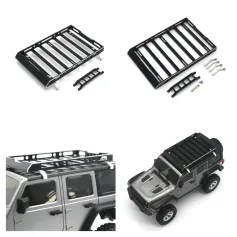 Upgraded Metal Simulation Luggage Rack for JJRC C8801 C8809 FMS 1/18 Red Rabbit Thunder Storm RC Cars Vehicles Models Spare Parts