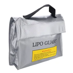 240X64X180mm Lipo Pil Taşınabilir Yangına Dayanıklı Patlamaya Dayanıklı Güvenlik Çantası