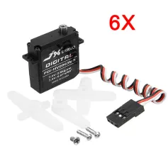 6X JX Servo PDI-HV0903MG 9.4g High Torque Digital Standard Servo For RC Model
