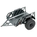 1/10 Metal CNC Simulate Trailer For D90 SCX10 TRX4 RC Car Parts Cralwer Models