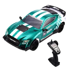 HX 1/14 2.4G 4WD RC Car Gyro Racing High Speed Drift Toy Full Proportional w/ Light