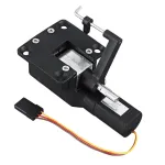 Metal Electric Retract Landing Gear Retractable Worm Steering CNC DIY for RC Plane RC Airplane Model