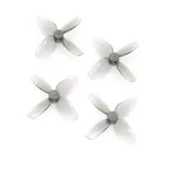 2 pares de hélices HQProp Micro Whoop de 40 mm x 4, hélices de 4 pás de 40 mm com eixo de 1,0 mm para drone RC TinyWhoop FPV Racing