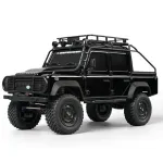 MNRC MN111 RTR 1/18 2.4G 4WD RC Car LED Light Climbing Rock Crawler Off-Road Truck Portal Axle Alloy Shell Toys Classic Vehicles Models