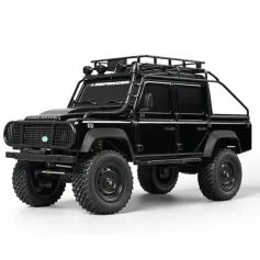 MNRC MN111 RTR 1/18 2.4G 4WD RC Car LED Light Climbing Rock Crawler Off-Road Truck Portal Axle Alloy Shell Toys Classic Vehicles Models