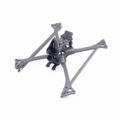 Kit de quadro de 5 polegadas em fibra de carbono TEOSAW 533 com distância entre eixos de 210 mm e espessura do braço de 5 mm para drones de corrida FPV