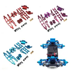 Peças de reposição de metal atualizadas para modelos de veículos RC MJX 1/20 20208 JJRC C8811