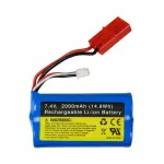 UDIRC UDI021 Eachine EBT04 RC Boat Spare 7.4V 2000mAh 14.8Wh Li-ion Battery UDI021-28 Vehicles Models Parts Accessories