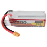 ZOP ﻿POWER 14.8V 2200mAh 95C 4S LiPo Battery XT60 Plug for RC Drone