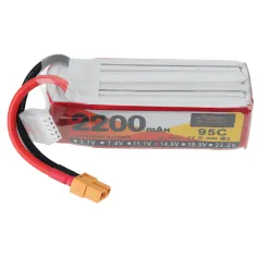ZOP ﻿POWER 14.8V 2200mAh 95C 4S LiPo Battery XT60 Plug for RC Drone