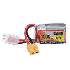 ZOP Power 11.1V 1000mAh 35C 3S LiPoバッテリー XT60プラグ RCドローン用
