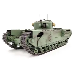COOLBANK Model UK 1/16 2.4G RC Main Battle Tank Smoke Sound Recoil Shooting LED Light Simulated Vehicles Models RTR Toys