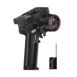 HOTRC CT-10B 2.4GHz 10CH FHSS 2.4-Inch Color Screen Transmitter With F-10A 2.4GHz 10CH PWM Receiver for RC Car Boat Tank Models