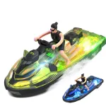 LMRC LM13-D RTR 2.4G 4CH RC Boat Motorboat Remote Control Racing Ship Waterproof Speedboat Toys Vehicle Models