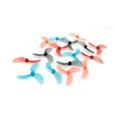 4 Pairs/12 Pairs Gemfan 45mm 1.8 Inch 3-Blade Ducted Propeller 1mm / 1.5mm Shaft Hole for 80-85mm Indoor ThinyWhoop RC Drone FPV Racing