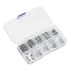 240 pezzi M2 M2.5 M3 dadi a testa tonda con rondelle a croce, set di accessori combinati, pezzi di ricambio per aeroplani RC ad ala fissa