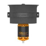 QX-Motor 64mm 12-Blade Ducted Fan EDF Unit CW/CCW With QF2822 2100KV 2300KV 3300KV 4300KV Brushless Motor For RC Airplane Jet