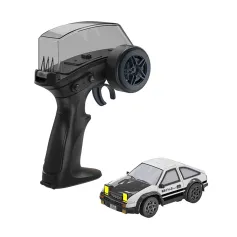 SMRC K14 RTR 1/64 2.4G 4WD Drift RC Araba Mini Yarış LED Işık Radyo Kontrol Yüksek Hızlı Motor Tam Orantılı Yol Yarış Aracı Modeli Erkek Çocuk Hediyeleri Masaüstü Mikro Oyuncaklar