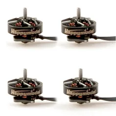 1PC / 4PCS Happymodel RS1102 1102 10000KV 13500KV 2S Brushless Motor 1.5mm Shaft for Mobula7 O4 Micro RC FPV Racing Drone