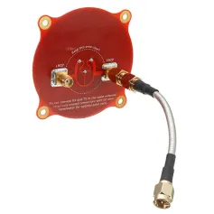Realacc Triple Feed Patch-1 5.8GHz 9.4dBi Directional Circular Polarized FPV Pagoda Antenna for Fatshark DJI Eachine Goggles