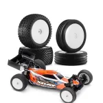 4PCS Tires Wheels 12mm Hex Off-Road for XRAY XB2 DIRT SRX2 SRX4 Bandit Tekno EB410 yokomo yz4 1/10 RC Car Vehicles Model Parts