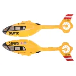 YXZNRC F06 2.4G 6CH RC Helicopter Spare Parts Yellow Canopy