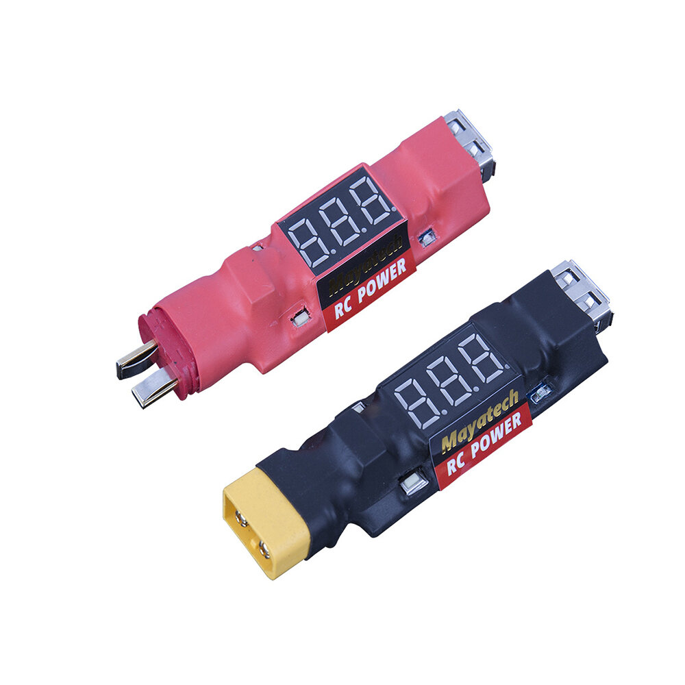 Mayatech 3 in 1 Lipo Battery Discharge Tester USB Discharge Indicator 2S-6S 5V Step-Down Module