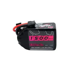 Batteria LiPo CNHL Black Series V2.0 6S 22,2 V 1500 mAh 130 C con connettore XT60 per drone RC FPV Racing Nazgul5 Mark5 da 200-220 mm e 5 pollici