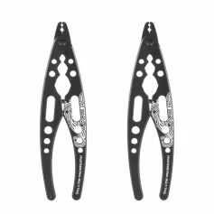 Profesyonel Çok Amaçlı Alet Metal Kelepçe Amortisör Pense Bilyalı Baş Klips HUDY RC 1/8 1/10 RC Araba Tırmanıcı için