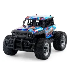 JJRC Q181 1/20 2.4GHz 30KM/h RC কার ট্রাক LED লাইট সহ হাই স্পিড অফ রোড যানবাহন RTR