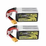 TATTU R-LINE V3.0 6S 22.2V 1300mAh 120C 6S1P LiPo Battery XT60 Plug for Mark5 HD iFlight Nazgul5 V3 Geprc Cinelog35 V2 RC Drone FPV Racing