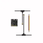 FPV RC డ్రోన్ విమానం కొరకు HGLRC ELRS 2.4GHz RX T-స్టైల్ కాంపాక్ట్ సైజ్ హై రిఫ్రెష్ రేట్ మినీ రిసీవర్