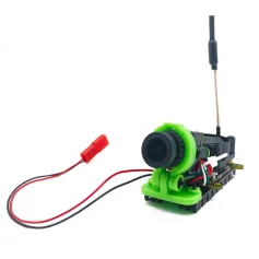 Transmissor FPV EWRF 5.8G 1W VTX ajustável 300mW 600mW 1000mW com câmera CMOS 1000TVL FPV para drone RC de longo alcance