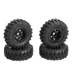 4 adet 13612 RC Araba Lastiği RGT 136240 V2 1/24 4WD Araç RC Kaya Tırmanıcısı Arazi Parçaları