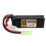 ZOP Power 3S 11.1V 1300mAh 25C LiPo Battery T Plug for RC Car FPV Racing Drone Airplane Helicopter