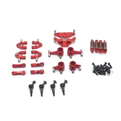 Upgraded Metal Parts Set Suspension Arm Shock Absorber Damper for Wltoys 1/28 284161 284010 284131 K969 K979 K989 K999 P929 P939 RC Car Vehicles Models Accessories