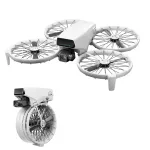 DJI Flip All-in-One Vlog Camera Drone with 1/1.3'' CMOS Sensor 4K 60fps HDR Video AI Subject Tracking 31mins Flight Time Foldable Full-Coverage Props Guard 249g