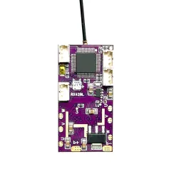 Çoklu Protokol Uzun Menzilli Alıcı Dahili Çift 12A BLHeli Fırçasız ESC BEC ile Flysky i6 i6X Wfly Microzone Radiomaster 4'ü 1 arada Radyo Vericisi