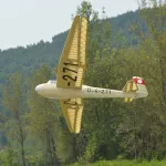 Tony Ray's AeroModel Mini Kranich 1/12 1498mm Wingspan Balsa Wood RC Airplane Fixed Wing KIT