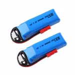 7,4 V 580 mAh 20C 2S Akumulator LiPo Wtyczka JST do samochodu Mini-Q Mosquito WLtoys K989 K969 1/28 Samochód zdalnie sterowany