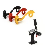 Transmitter CNC Aluminum Alloy Steering Wheel Trigger Adapter Handwheel One-Handed Control Adjustable Accessory for Flysky Noble NB4 NB4+ NB4 PRO Radio Transmitter