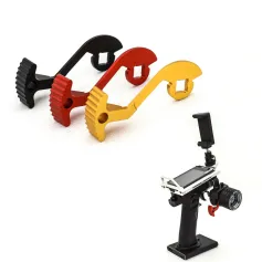 Transmissor CNC Liga de Alumínio Volante Adaptador de Gatilho Volante Controle com Uma Mão Ajustável Acessório para Flysky Noble NB4 NB4+ NB4 PRO Transmissor de Rádio